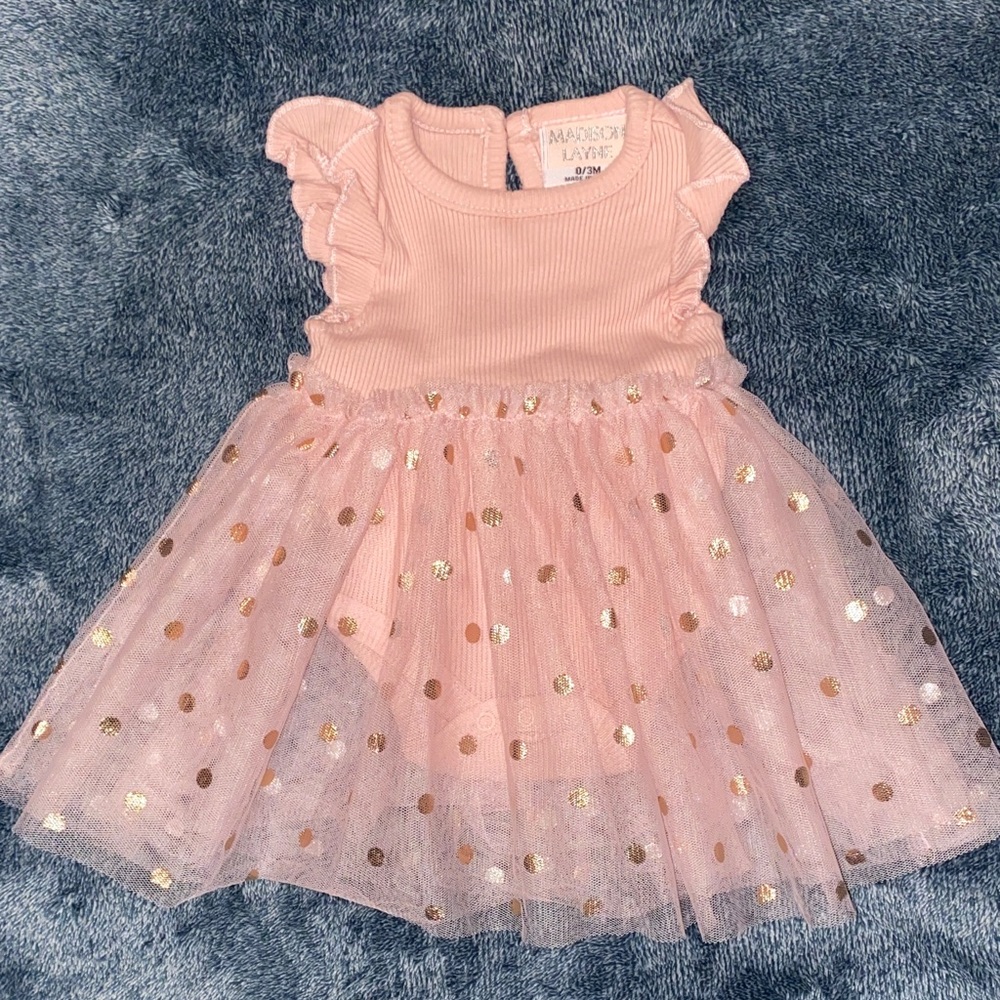 Madison Layne Pink Baby Outfit